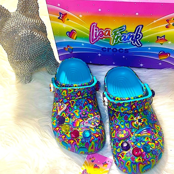 LISA FRANK CROCS 💗💛💜🧡💚💙❤️ - Picture 9 of 11